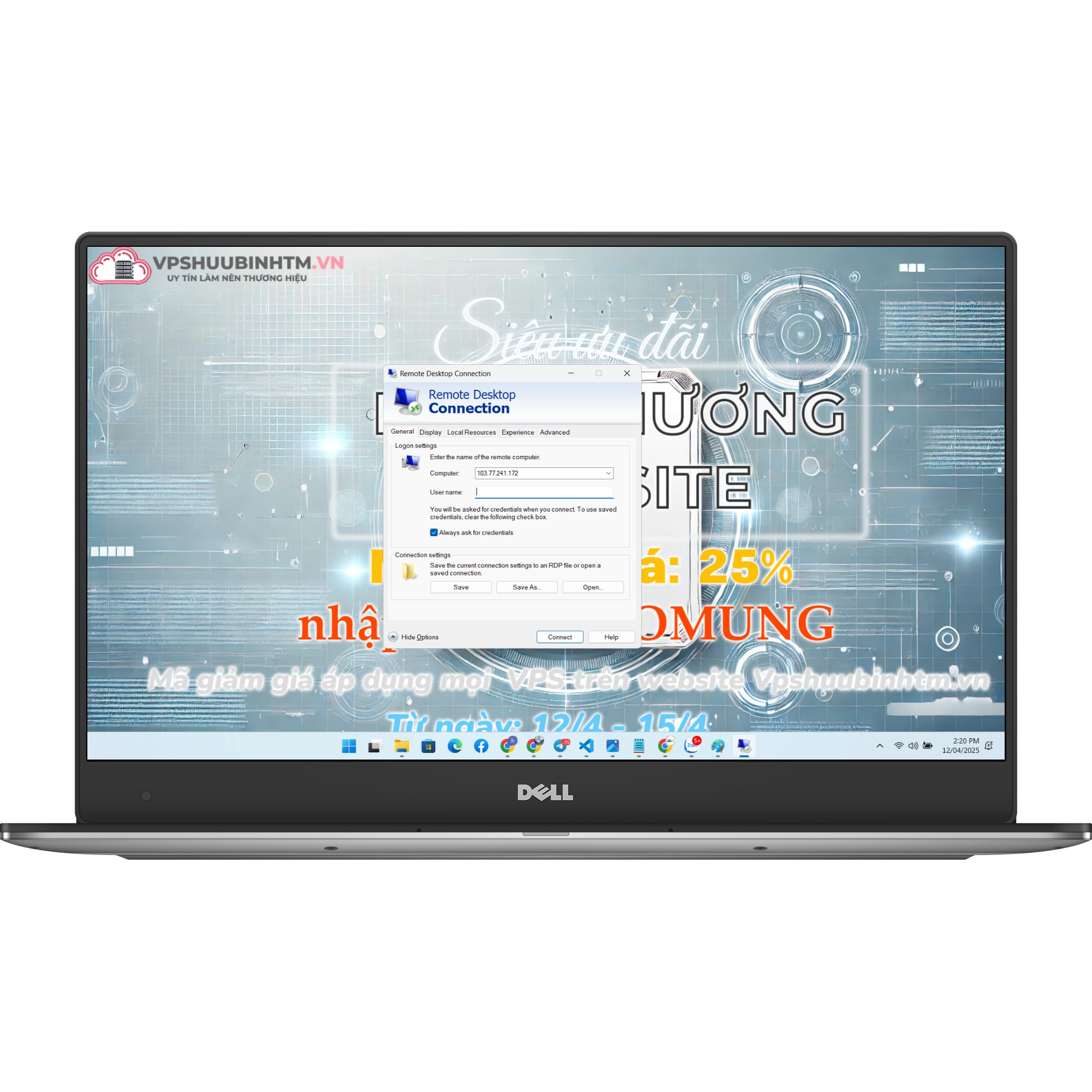 Đăng nhập bước 4